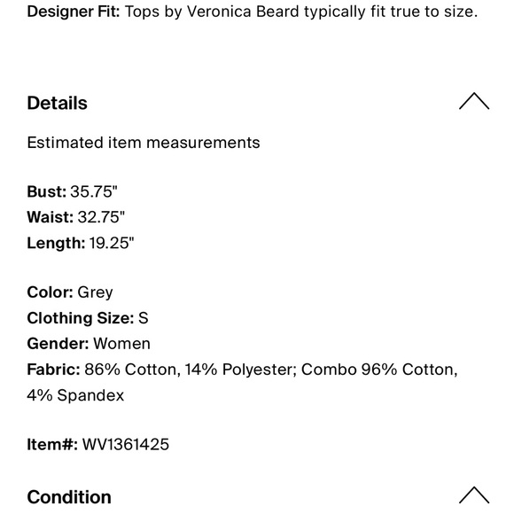 Veronica Beard Sweatshirt - Picture 3 of 4